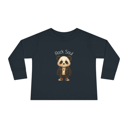 Magliette Rock Soul Kids - Panda - Animali dolci con un ritmo ribelle