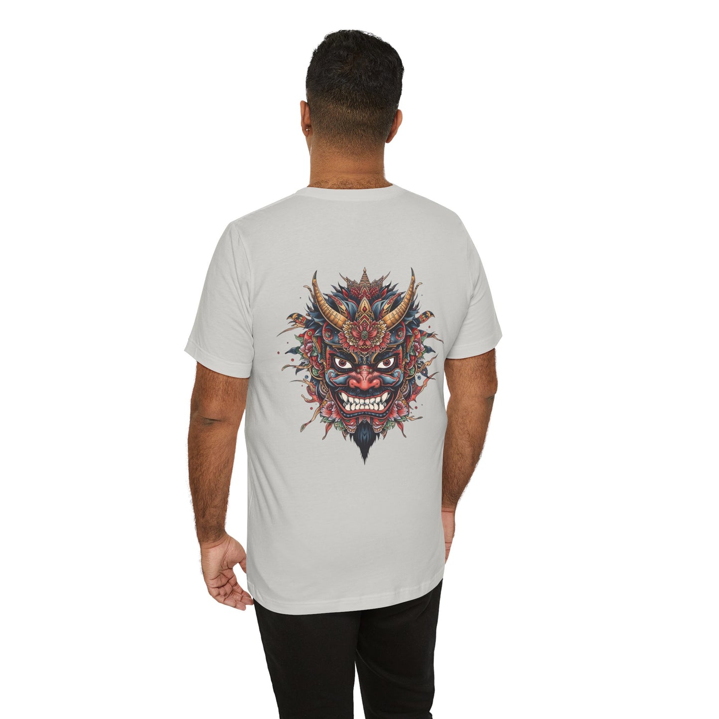 The Bold Oni Mask Streetwear T-Shirt