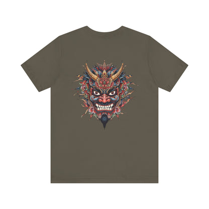 The Bold Oni Mask Streetwear T-Shirt