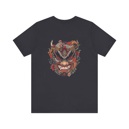 The Bold Oni Mask Streetwear T-Shirt