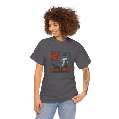 T-shirt Ribelle – Maglietta Unisex in Cotone Pesante per Spiriti Liberi.