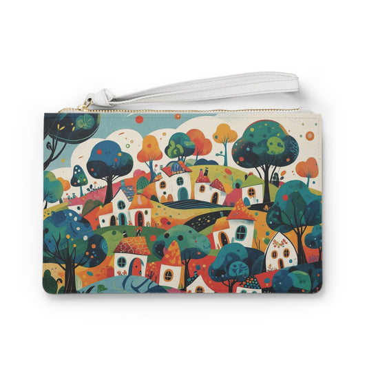 POCHETTE con motivo paesaggio