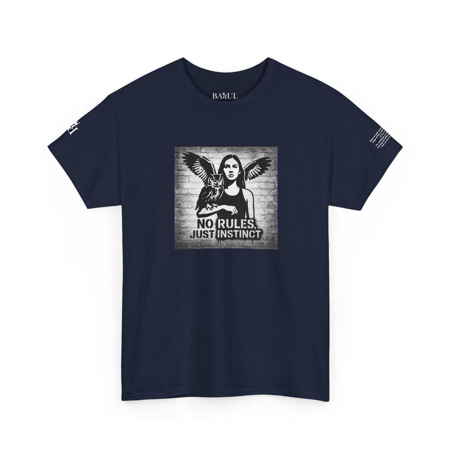 T-shirt Ribelle – Maglietta Unisex in Cotone Pesante per Spiriti Liberi.