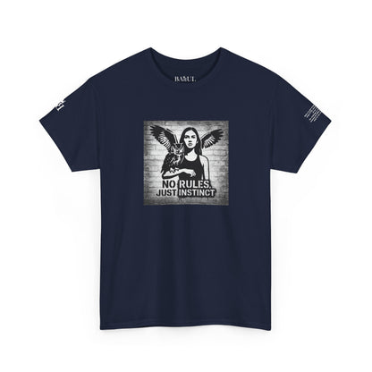 T-shirt Ribelle – Maglietta Unisex in Cotone Pesante per Spiriti Liberi.