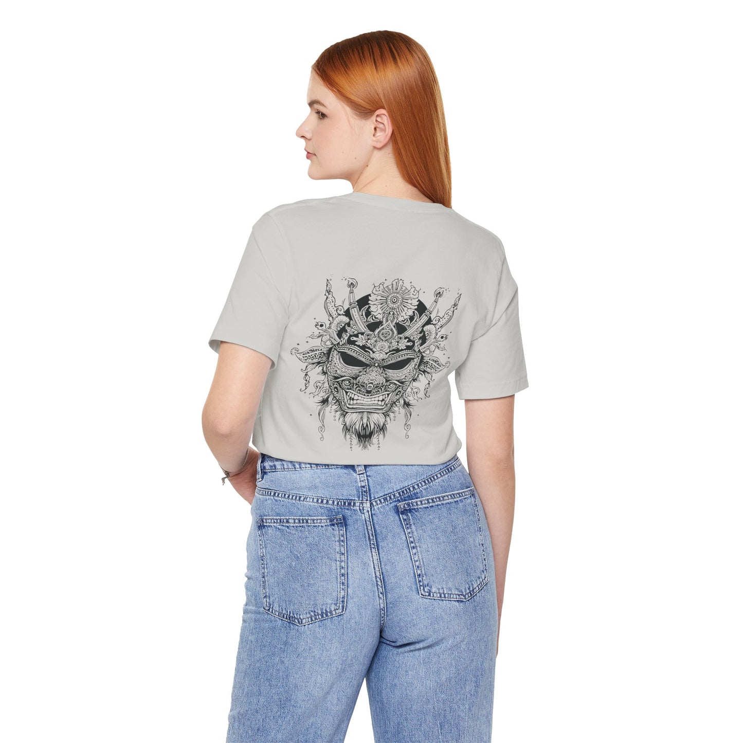The Bold Oni Mask Streetwear T-Shirt