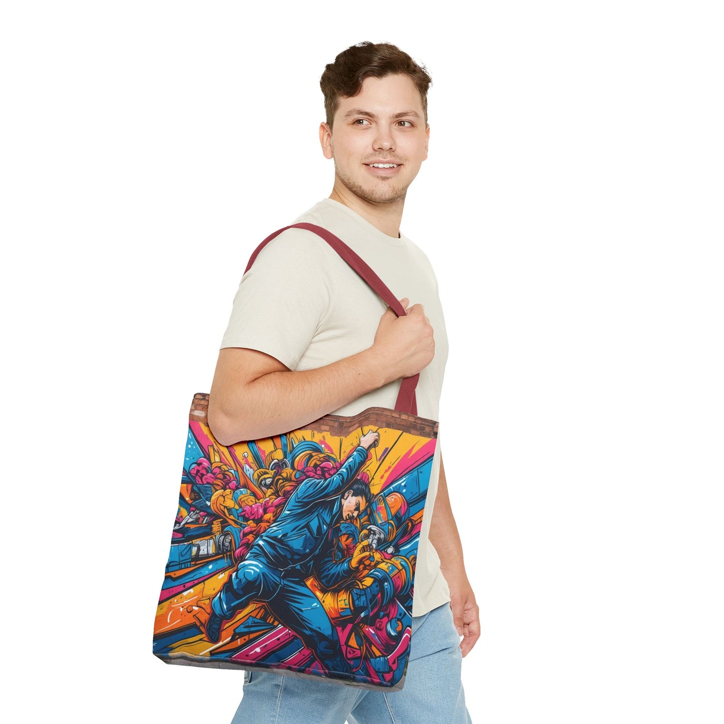 Artistic Surge - Eco-Friendly Canvas Tote Bag - MECHANICS