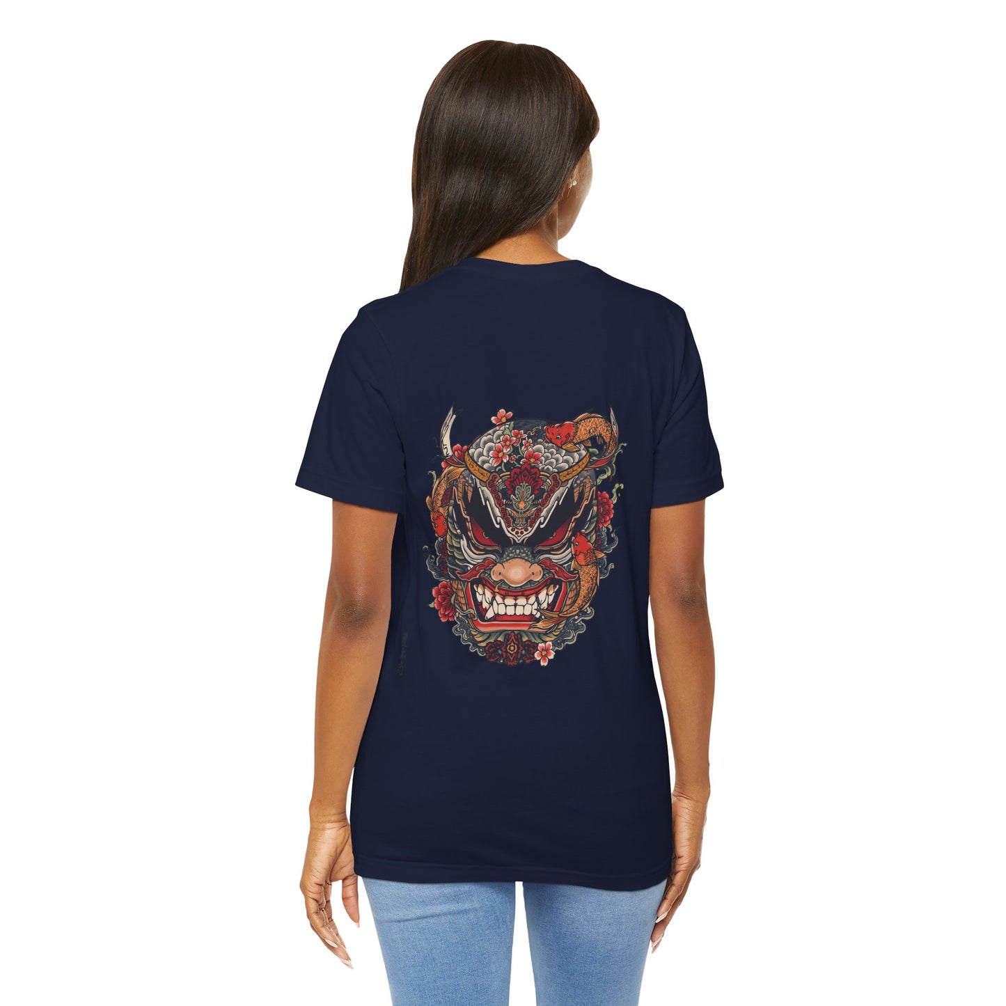 The Bold Oni Mask Streetwear T-Shirt