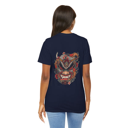 The Bold Oni Mask Streetwear T-Shirt