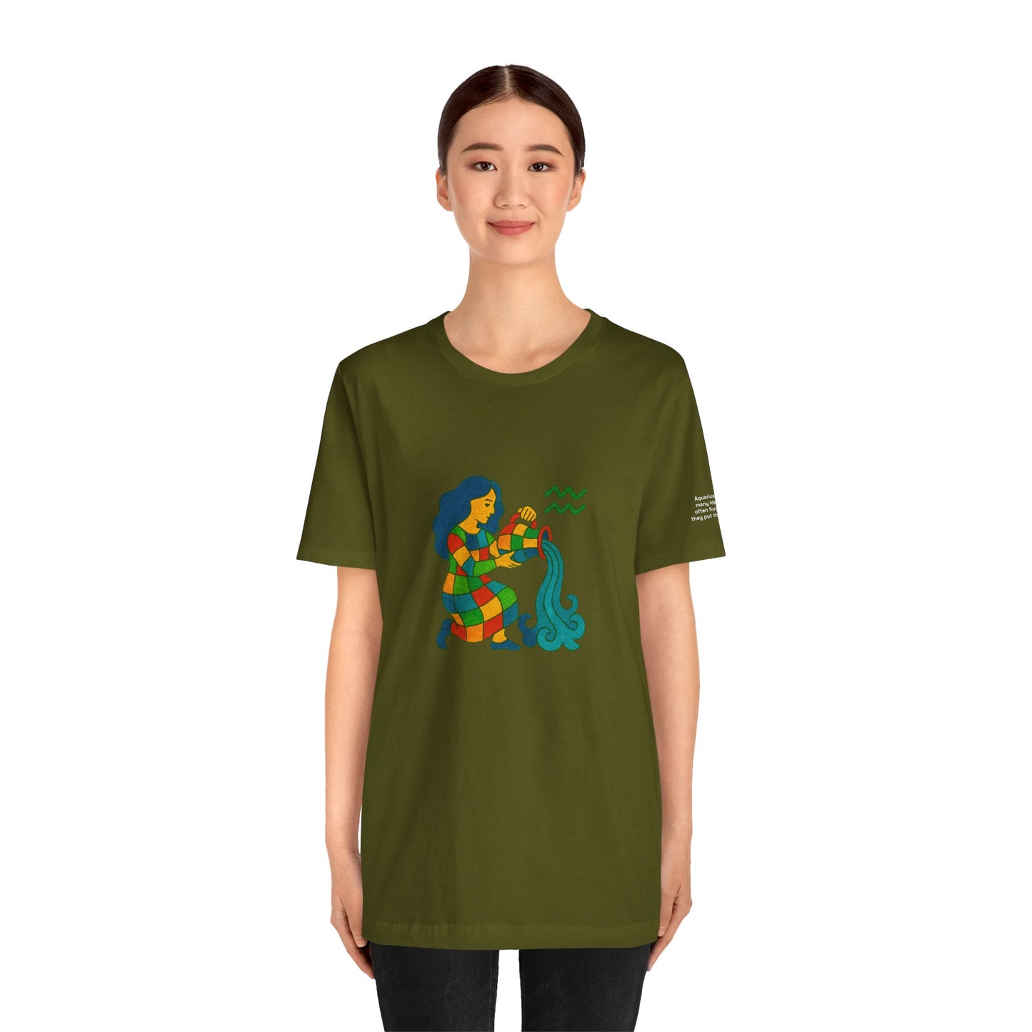 ACQUARIO - T-Shirt, I segni zodiacali secondo Saint Phalle