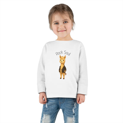 Magliette Rock Soul Kids - Alpaca - Animali dolci con un ritmo ribelle