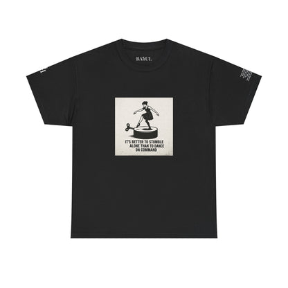 T-shirt Ribelle – Maglietta Unisex in Cotone Pesante per Spiriti Liberi.