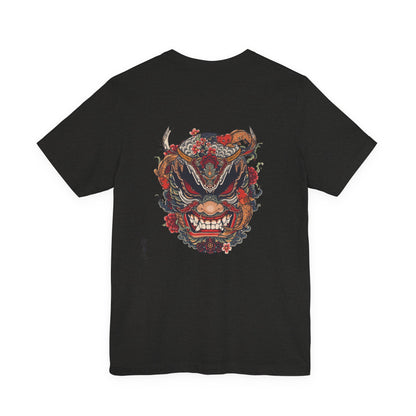The Bold Oni Mask Streetwear T-Shirt