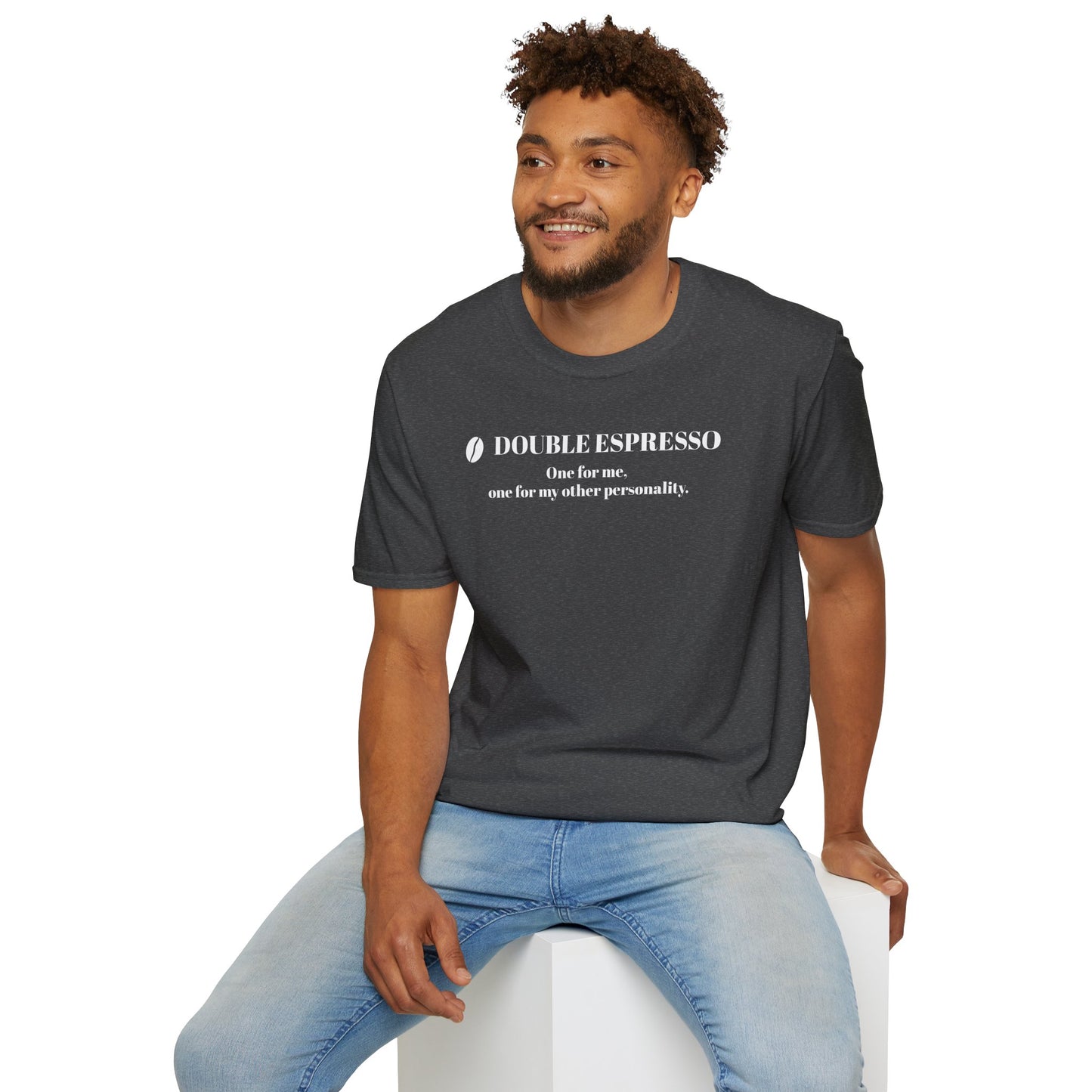 CoffeeTherapy T-Shirt – Irony Is the Best Cure (Right After Coffee)