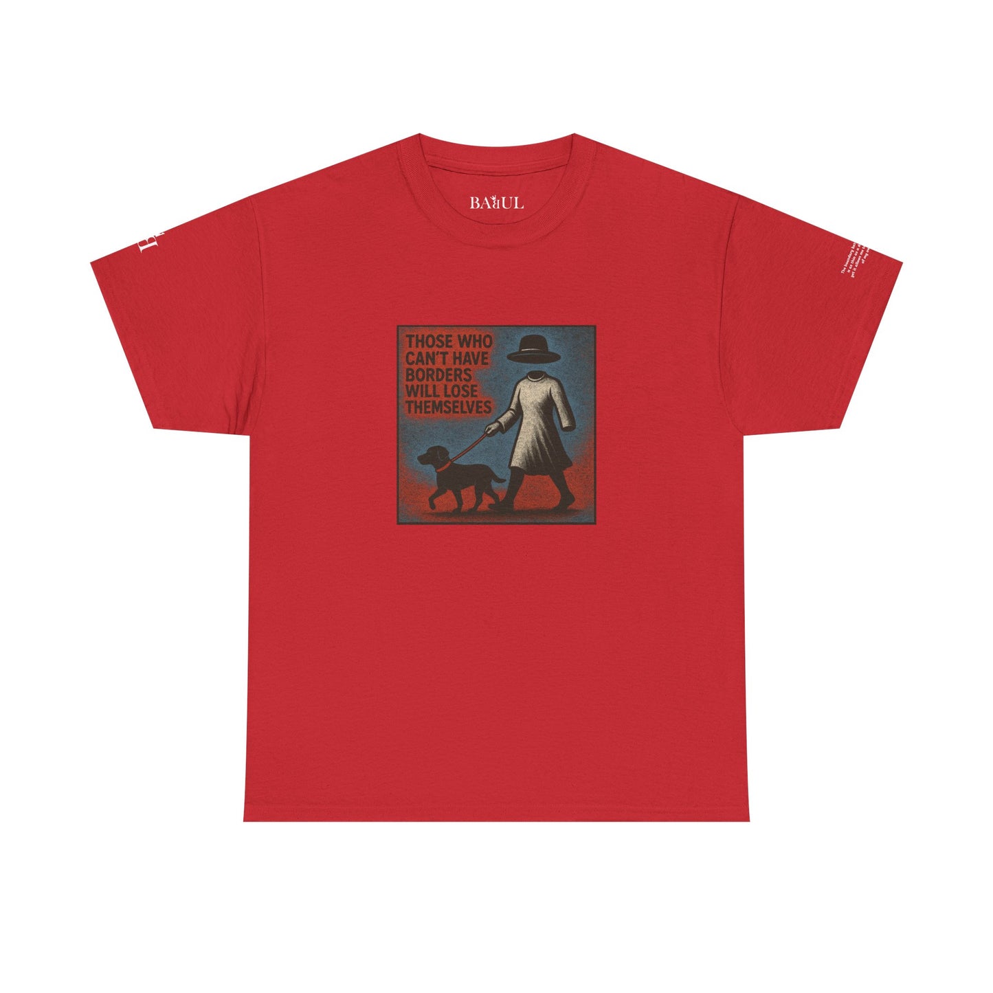 T-shirt Ribelle – Maglietta Unisex in Cotone Pesante per Spiriti Liberi.