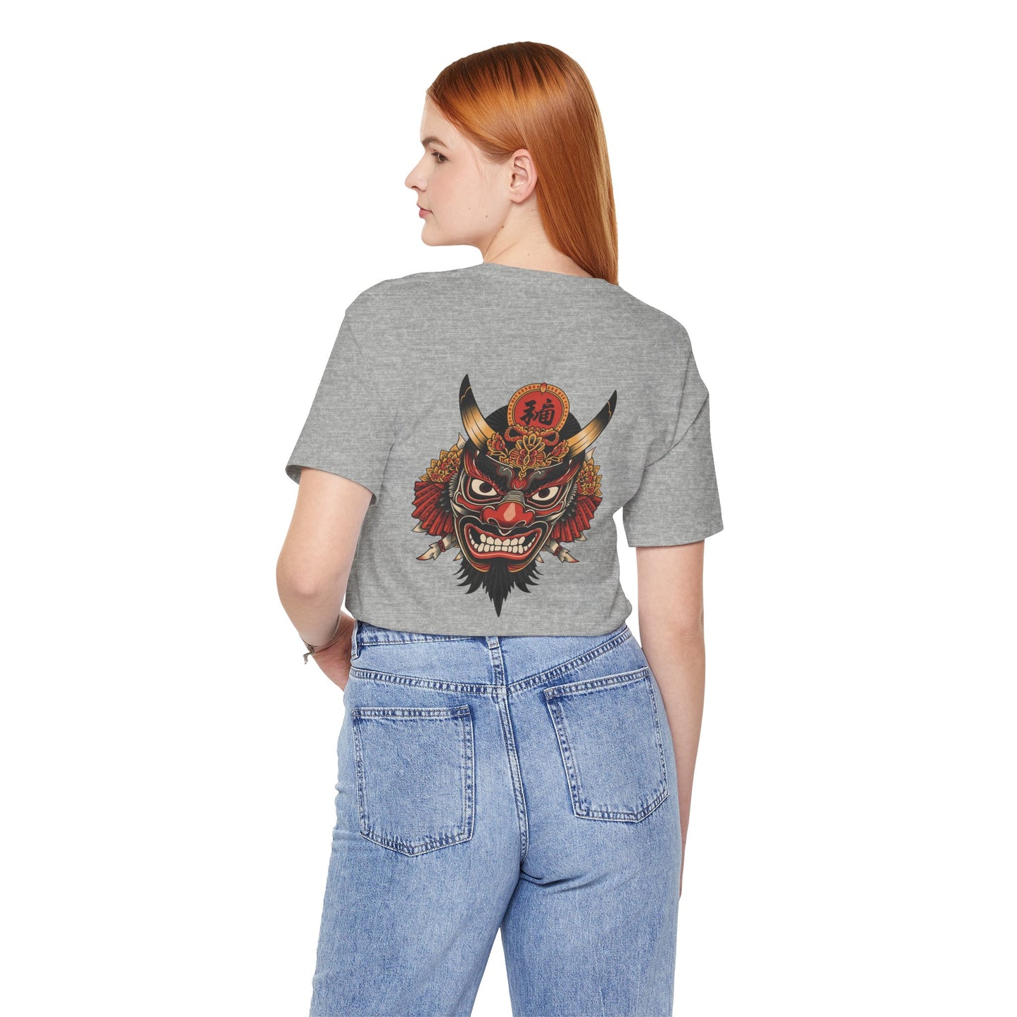 The Bold Oni Mask Streetwear T-Shirt