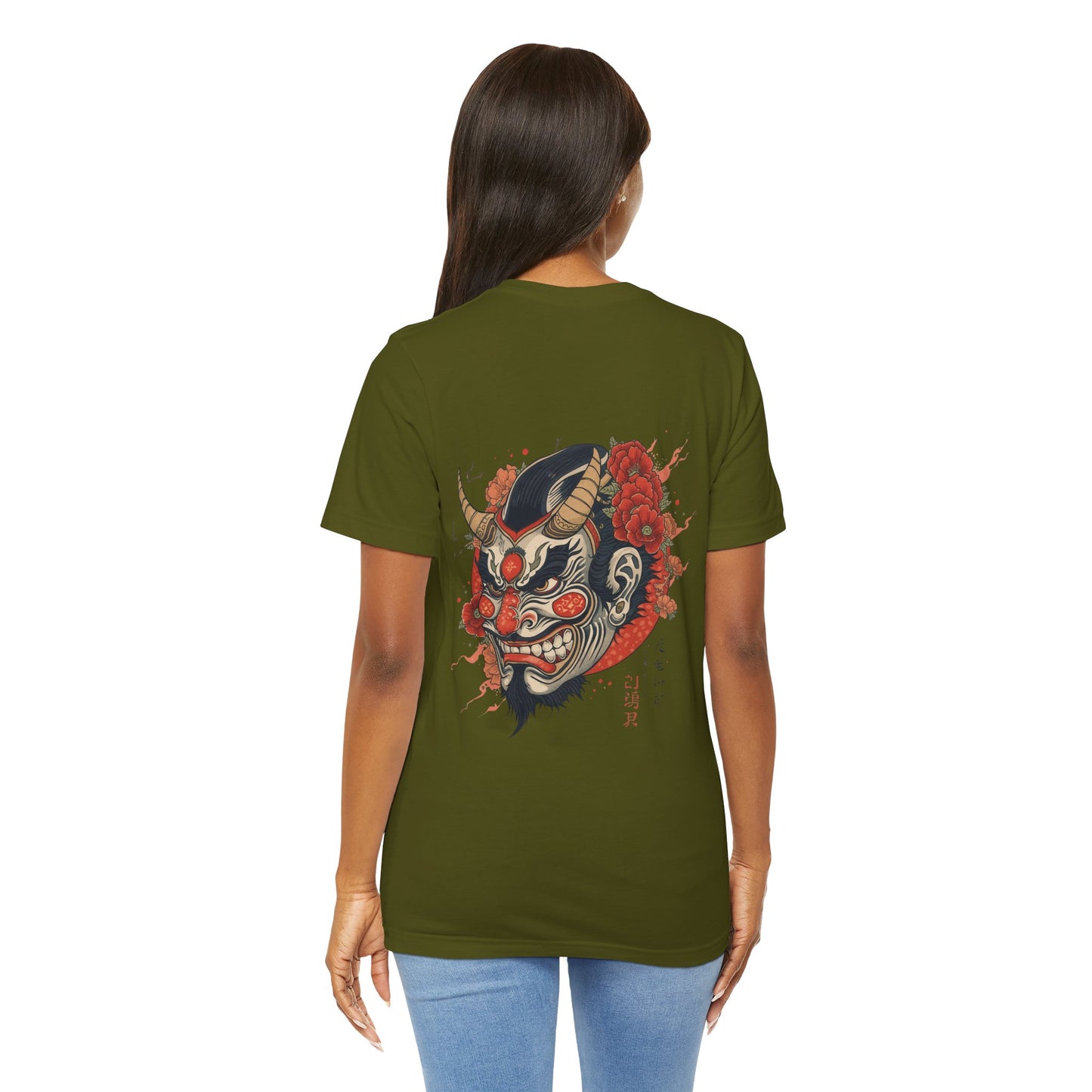 The Bold Oni Mask Streetwear T-Shirt