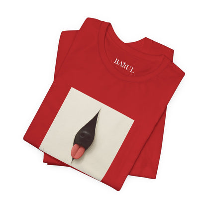 T-Shirt unisex  DOGART - FONTANA - Un dipinto iconico rivisitato con i cani