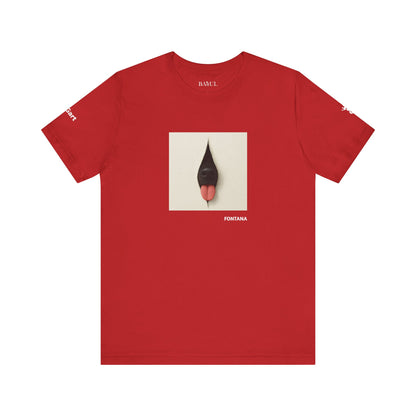 T-Shirt unisex  DOGART - FONTANA - Un dipinto iconico rivisitato con i cani