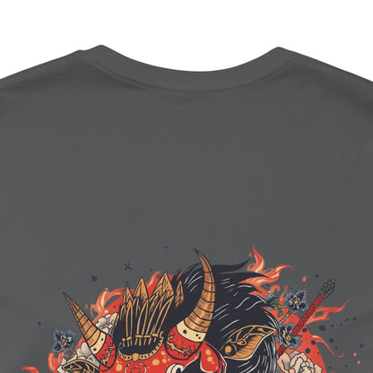 The Bold Oni Mask Streetwear T-Shirt