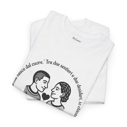 The Lovers - Maglietta ArcanaPop - Dove la magia dei tarocchi incontra la Pop Art 