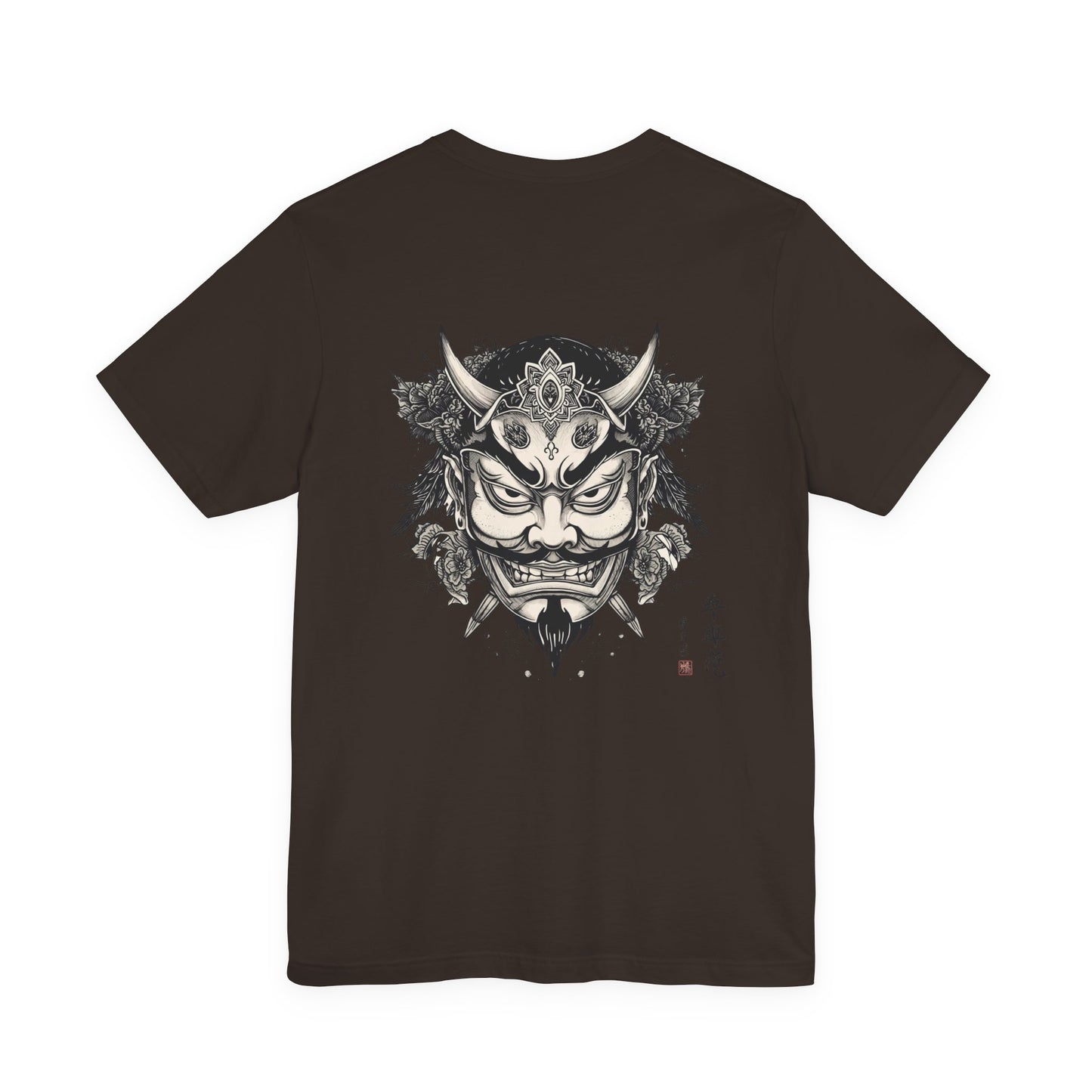 The Bold Oni Mask Streetwear T-Shirt