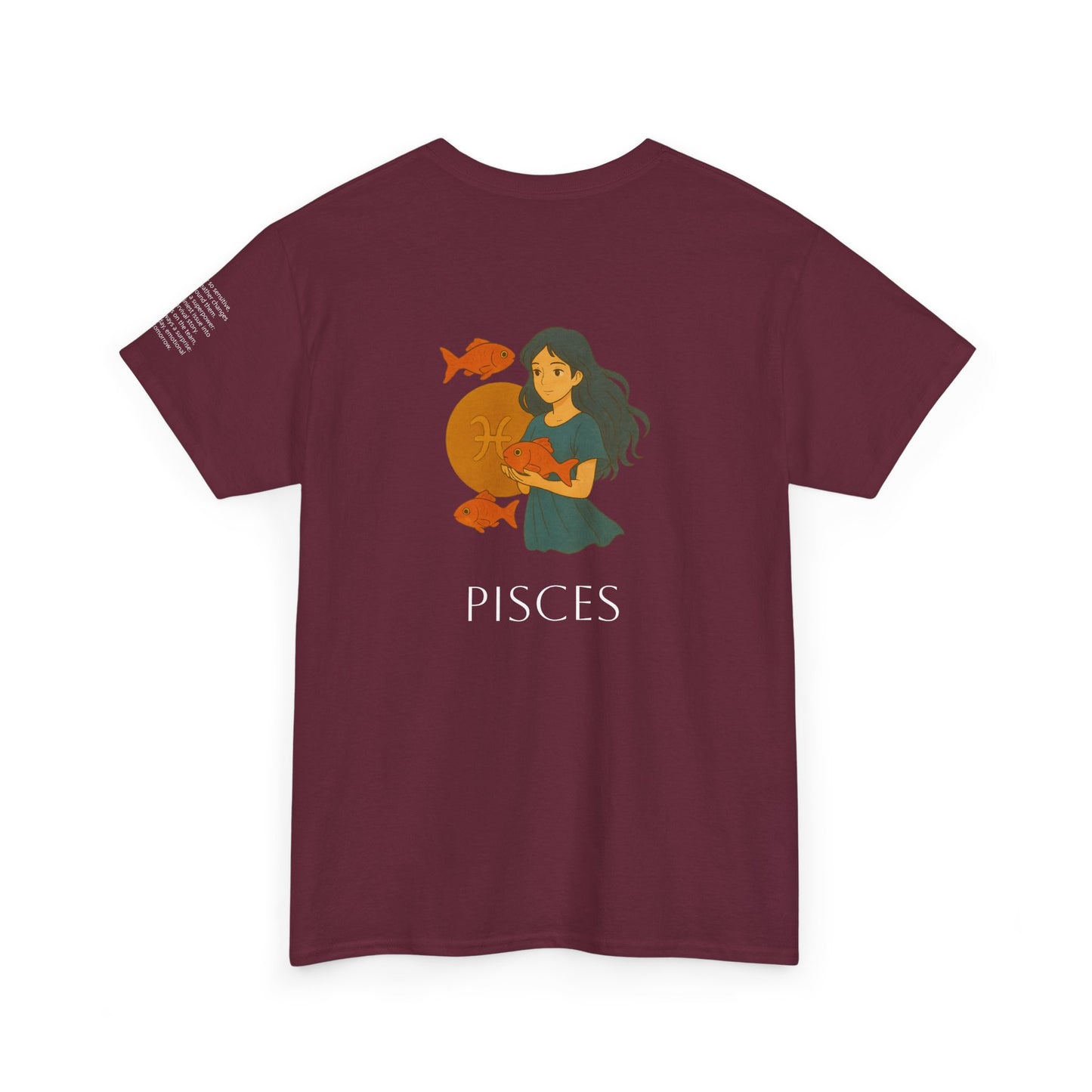 PESCI - T-shirt Zodiacali da sogno: la magia delle stelle in stile Ghibli
