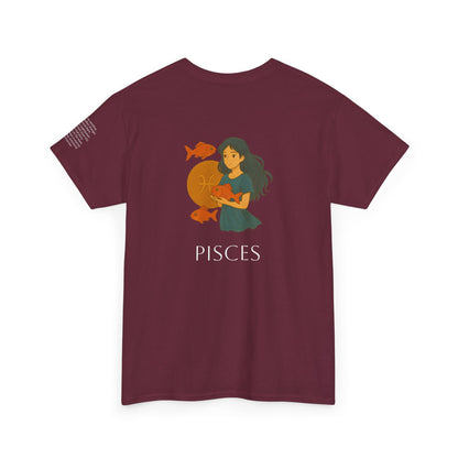 PESCI - T-shirt Zodiacali da sogno: la magia delle stelle in stile Ghibli