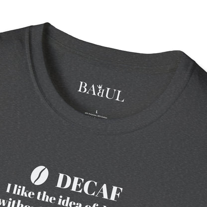 CoffeeTherapy T-Shirt – Irony Is the Best Cure (Right After Coffee)