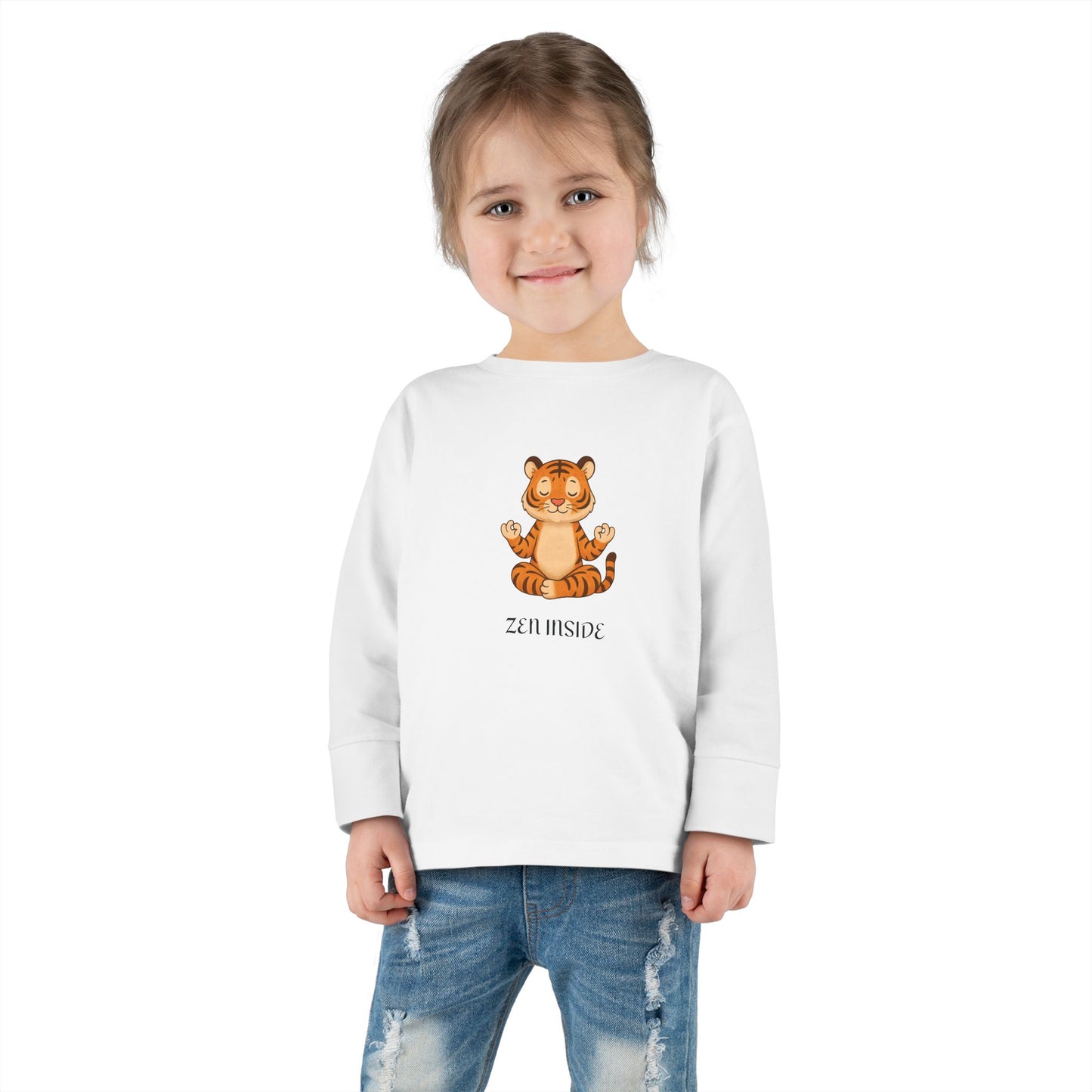 Maglietta a maniche lunghe Zen Inside - TIGRE