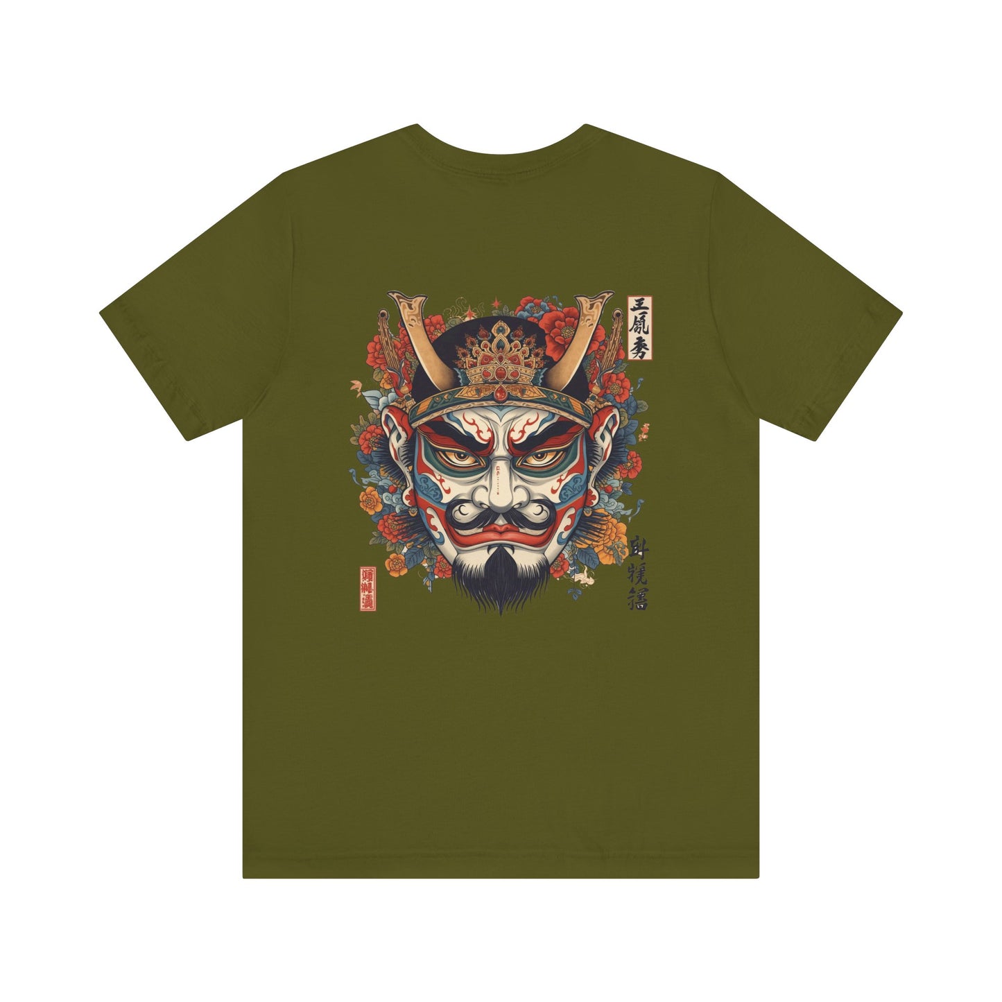 The Bold Oni Mask Streetwear T-Shirt