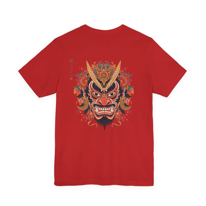 The Bold Oni Mask Streetwear T-Shirt
