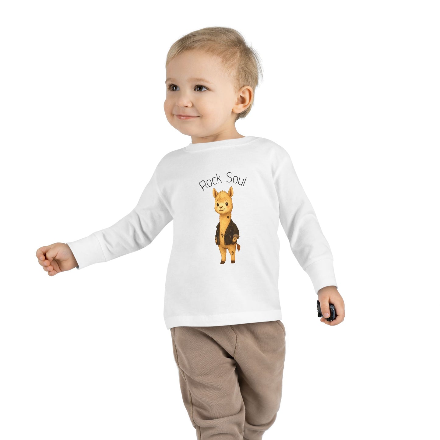 Magliette Rock Soul Kids - Alpaca - Animali dolci con un ritmo ribelle