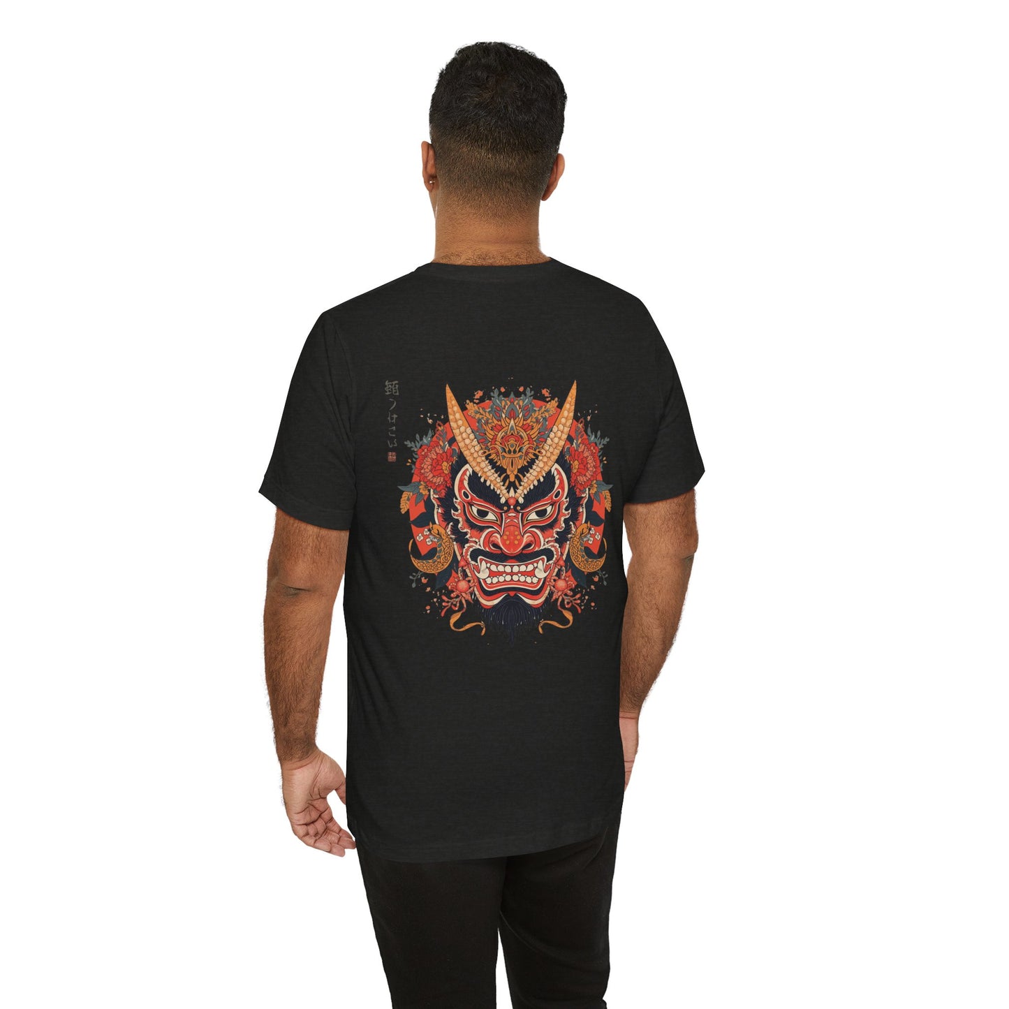 The Bold Oni Mask Streetwear T-Shirt