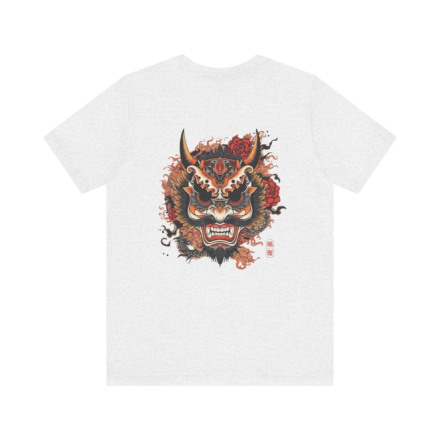 The Bold Oni Mask Streetwear T-Shirt