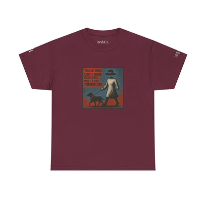 T-shirt Ribelle – Maglietta Unisex in Cotone Pesante per Spiriti Liberi.