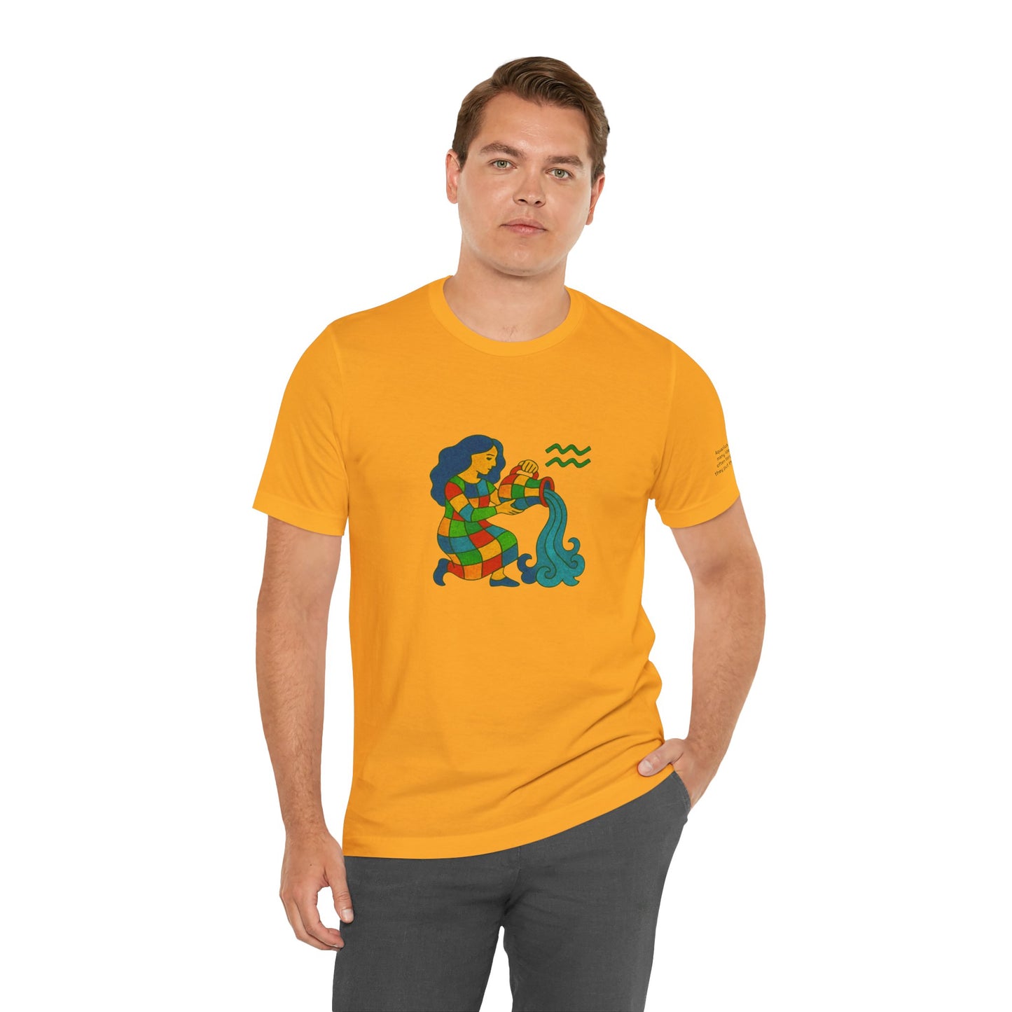 ACQUARIO - T-Shirt, I segni zodiacali secondo Saint Phalle