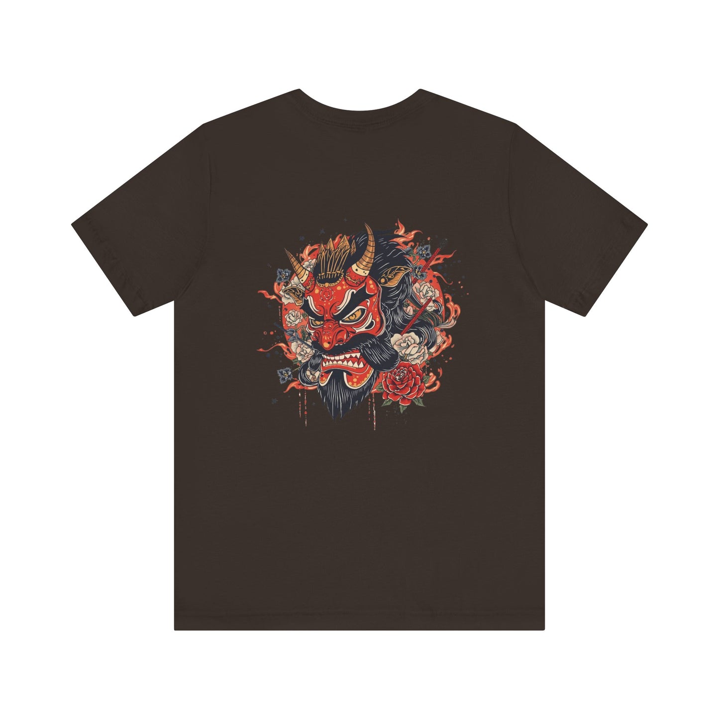 The Bold Oni Mask Streetwear T-Shirt