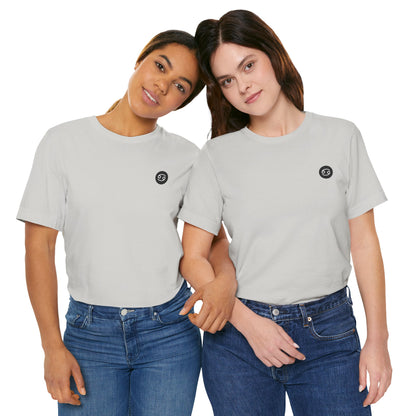 Cancro - T-shirt con segno zodiacale gotico. Grafica blu sul retro. Segno zodiacale nell'ombra.