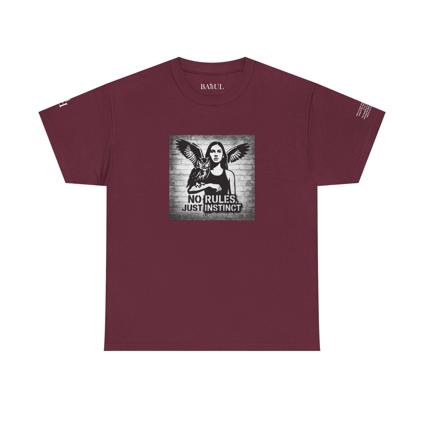 T-shirt Ribelle – Maglietta Unisex in Cotone Pesante per Spiriti Liberi.
