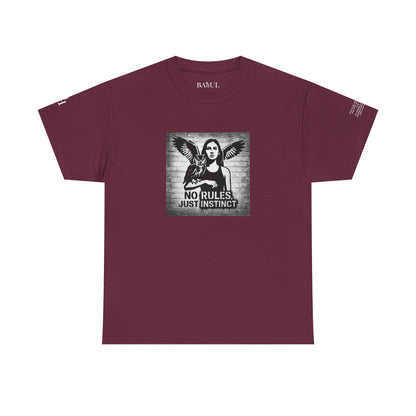 T-shirt Ribelle – Maglietta Unisex in Cotone Pesante per Spiriti Liberi.
