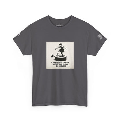 T-shirt Ribelle – Maglietta Unisex in Cotone Pesante per Spiriti Liberi.