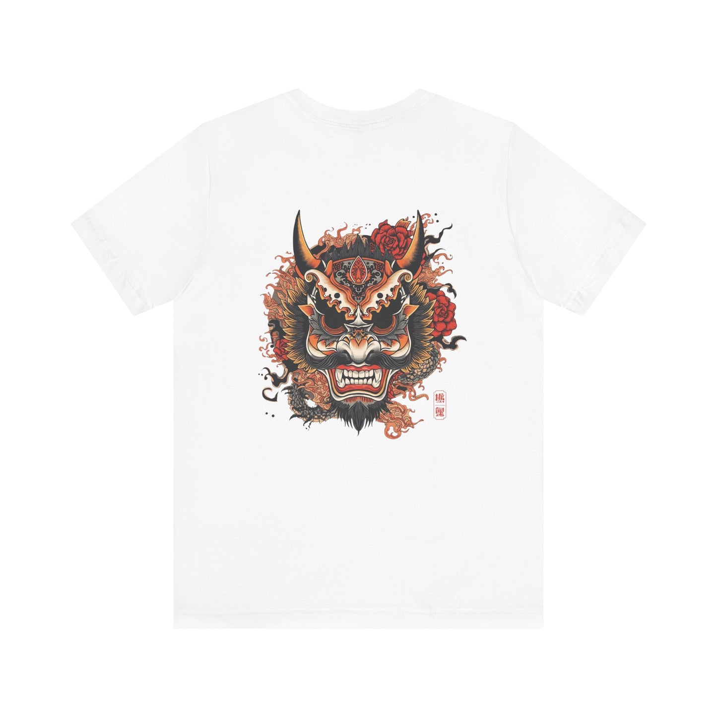 The Bold Oni Mask Streetwear T-Shirt