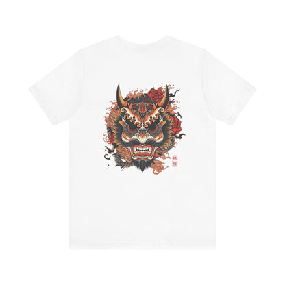 The Bold Oni Mask Streetwear T-Shirt