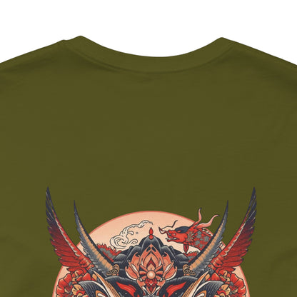 The Bold Oni Mask Streetwear T-Shirt