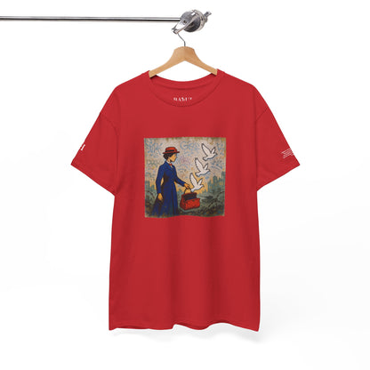 T-shirt Ribelle – Maglietta Unisex in Cotone Pesante per Spiriti Liberi.