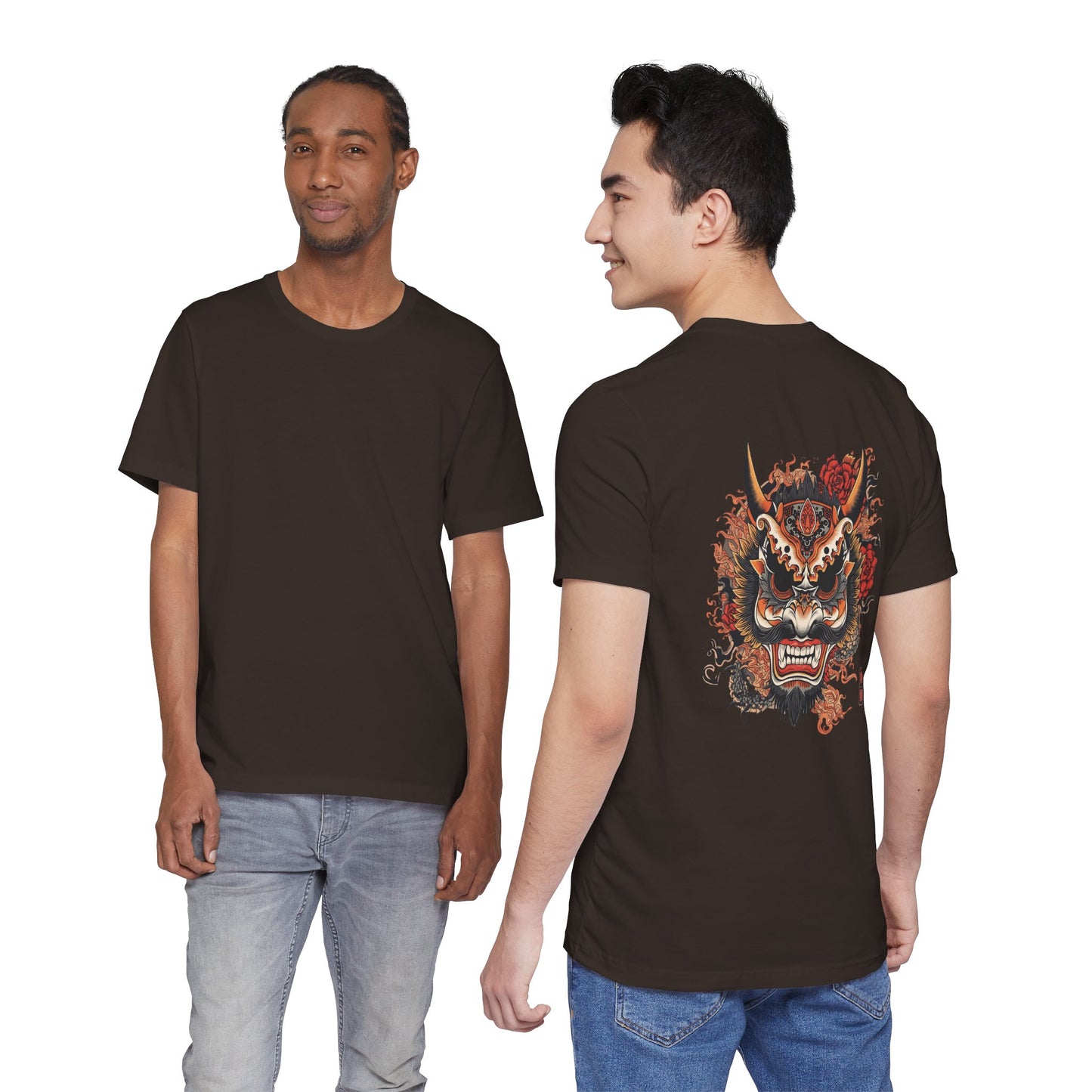The Bold Oni Mask Streetwear T-Shirt