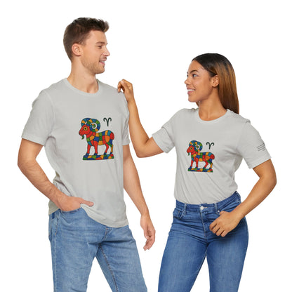 ARIETE - T-Shirt, I segni zodiacali secondo Saint Phalle
