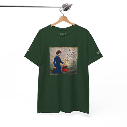 T-shirt Ribelle – Maglietta Unisex in Cotone Pesante per Spiriti Liberi.