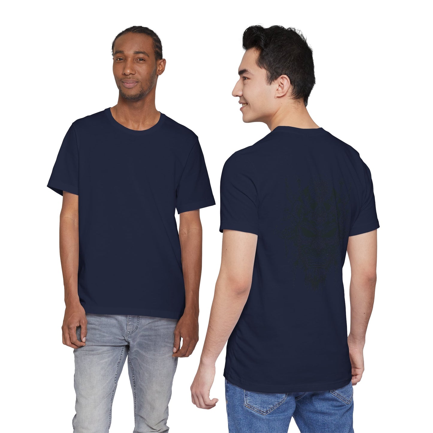 The Bold Oni Mask Streetwear T-Shirt