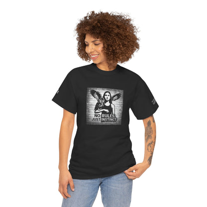 T-shirt Ribelle – Maglietta Unisex in Cotone Pesante per Spiriti Liberi.